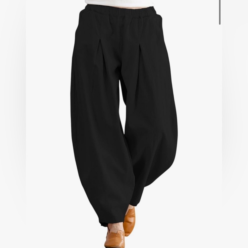 Iximo Baggy Pleated Harem Pants